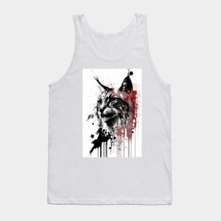 Bobcat Ink Portrait Tank Top